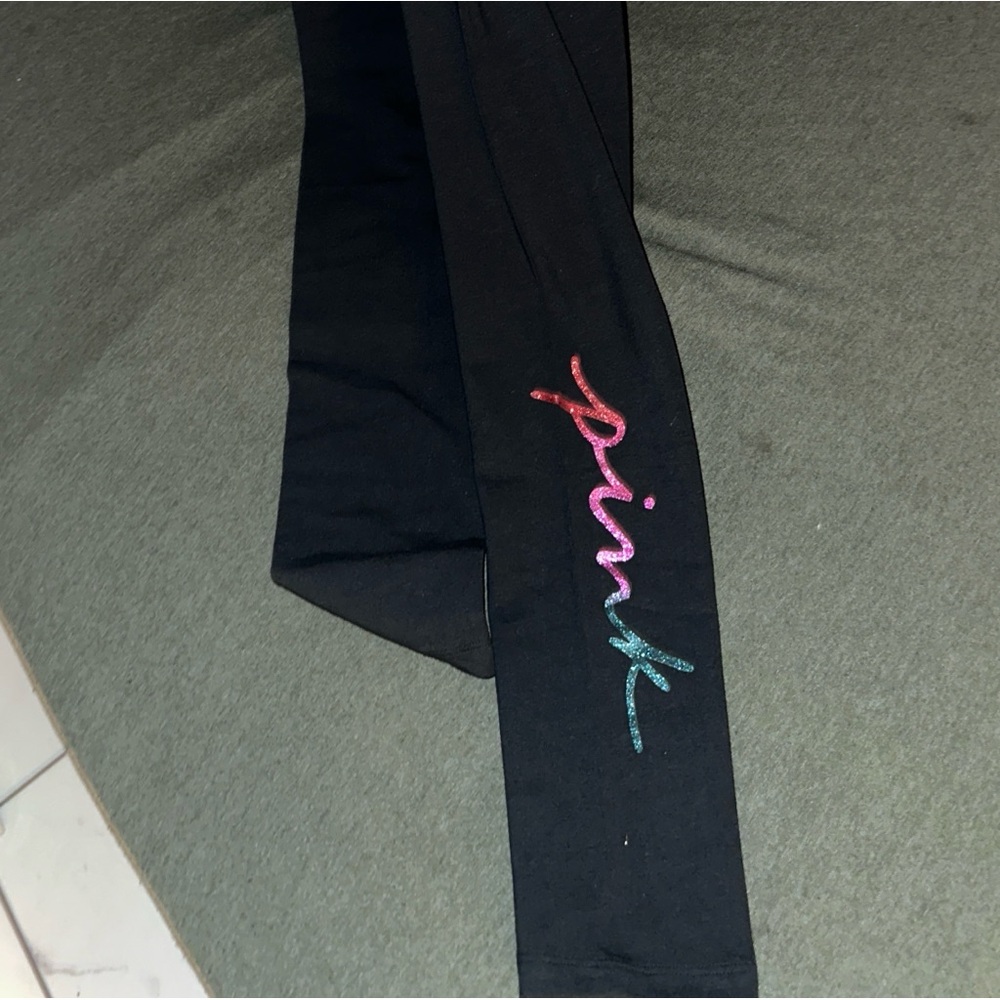 PinkVictoria’s Secret bling leggings